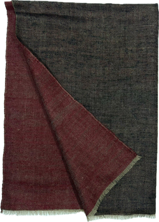 Kashmiri Double Face - Ruby & Obsidian